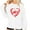 White, variant on Womens Valentines Oversized Sweatshirt Long Sleeve Heart Love Graphic Shirts Crewneck Cute Pullover Sweater Tops, M White