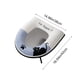thumbnail image 3 of Funda de asiento de inodoro de felpa con diseño de gato negro | Almohadilla de asiento de inodoro suave y cálida | Accesorio de baño impermeable de invierno para inodoros con forma de O/V/U, 3 of 6