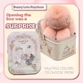 thumbnail image 6 of Bunny Lulu Keychain With , Handmade Soft Bunny Charms, Rabbit Pom Pom Key Chain, Bunny Soft Toy, Fluffy Bunny Keychain, Include 1 Bunny With ,2 Random Keychains, 6 of 6