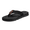 Black, variant on CHICVOMEY Sandals Mens Rubber Water Shoes Non Slip Comfortable Lightweight Breathable Indoor Outdoor Beach Casual Summer Sandals