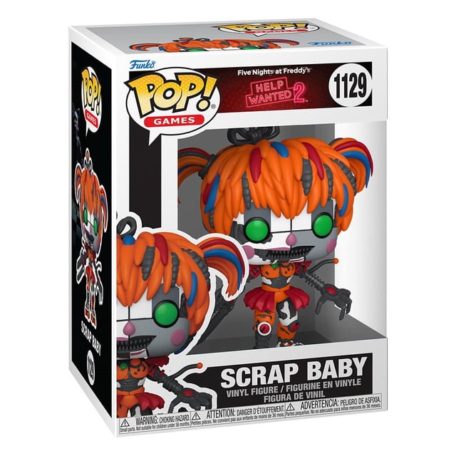Figura Coleccionable Funko Pop Juegos Five Nights at Freddys Help Wanted 2 Scrap Baby 1 Pieza