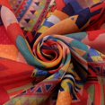 thumbnail image 3 of HSHDLDF Foulard Boho pour Femmes Légère à Imprimé Floral Foulard Automne Hiver Mode Châle à Franges, 3 of 5