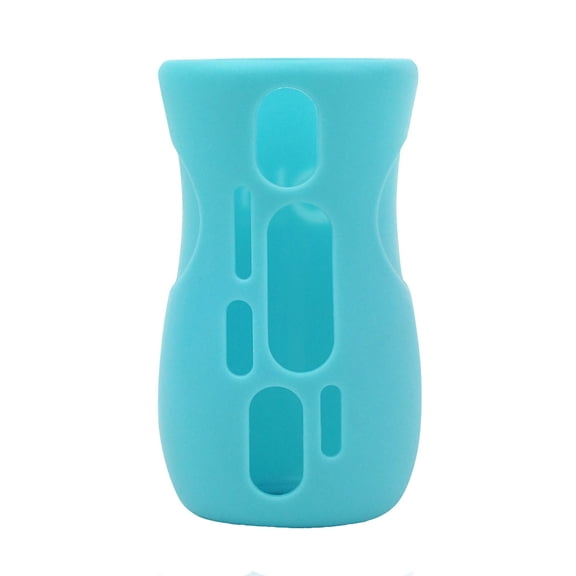 Olababy 8 Ounces Silicone Sleeve For Avent Natural Glass Bottle - Blue