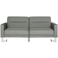 thumbnail image 3 of Safavieh Tribeca Contemporary Polyester Foldable Sofa Bed, Grey, 3 of 7