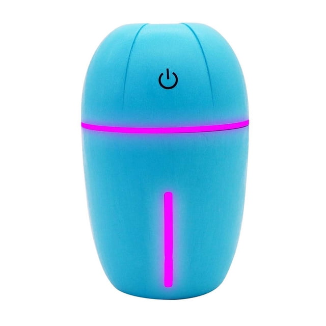 Humificador portátil para esencias difusor de aromas diseño lemon ilios innova 120 ml azul