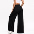thumbnail image 3 of Mrmall Women'S Wide Leg Jeans Loose Drape Floor-Length Casual Denim Pants Everyday Basic Pants, 3 of 6