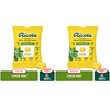 Ricola Swiss Alpine Herbs Oral Anesthetic Sugar Free, Family Size Lemon Mint Flavor, 2 Bags,45 Wrapped Drops each Bag, (90 Drops)