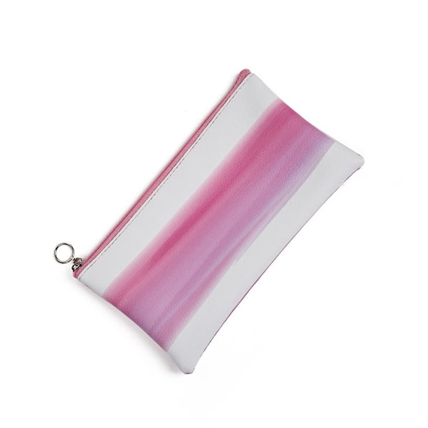 Bearachild Bolsa de maquillaje con degradado Bolsas para teléfono Bolsa para tarjetas de crédito de gran capacidad Bolso para dinero para viajes Almacenamiento y organización del hogar Rosa Bearachild HA080062-01