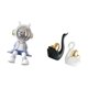 thumbnail image 5 of Figura de escritorio,Estante con estatua de astronauta para decoración de oficina y hogar,estatua de cisne,Estatuas y figuras de cisnes de cerámica modernas Esculturas,Escultura de animales, 5 of 8