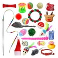 thumbnail image 5 of 2024 Cat Advent Calendar - 24 Days Countdown to Christmas with Interactive Feather Teasers and Toys for Cat Lovers, 5 of 8