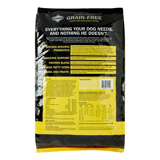 is diamond naturals grain free a good dog food