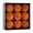 Orange-OR, variant on JJV 9 Pcs Velvet Christmas Ball Ornaments, 3.15 Inch Flocked Shatterproof Xmas Tree Decor, Solid Color Christmas Balls Hanging Ornaments