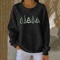 thumbnail image 2 of gakvbuo Christmas Sweater for Women Pullover Tops Fall Tunic Blouse Hoodless Sweatshirt 1, 2 of 4