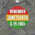 thumbnail image 4 of Inktastic Remember Juneteenth 6.19.1865 Boys or Girls Baby Bodysuit, 4 of 5