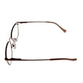 thumbnail image 6 of Lucky Big Kids Ophthalmic Eyeglass Soft Rectangle Black Bush Metal D721  48mm, 6 of 6