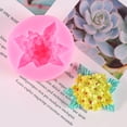 thumbnail image 6 of sunsanly Silicone Mold Food Grade Non-stick Heat-resistant Hydrangea Rose Tulip Flower Shape Reusable Decorative DIY Fondant Chocolate Mold Cake Decorating Tool Kitchen Supplies, 6 of 7