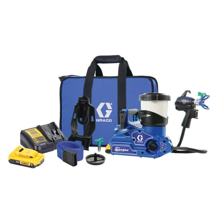 Graco Ultra Quickshot Cordless Electric Power Airless Paint Spray Gun Walmart