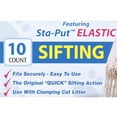 thumbnail image 7 of (3 pack) Alfa Pet Sta-Put Elastic Sifting Cat Pan Liners for Easy Cleaning, 7 of 7