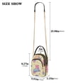 thumbnail image 2 of FORMRS Crossbody Bag for Women Quilted Travel Shoulder Cell Phone Purse with Chain Strap Handbag, Neon Skates, 2 of 7