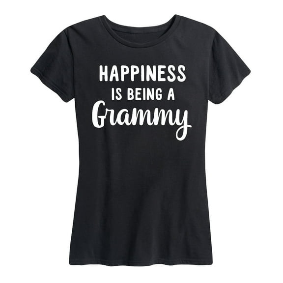 Instant Message - Happiness is Being a Grammy - Women's Short Sleeve Graphic T-shirt