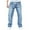 Light Blue - D0724007, variant on SwiftWear Denim Pants for Men Relaxed Fit Button Zipper Closure Stretch Jeans Trousers XL
