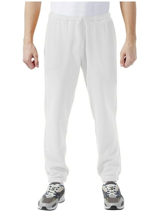 White sweatpants sales cheap