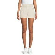 Time and Tru Women's Roll Cuff Utility Shorts