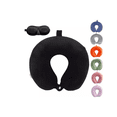 thumbnail image 1 of Cómodo Cojín Para El Cuello Xtellar negro  Almohada De Espuma Viscoelástica Almohada en forma de U Almohada de viaje Almohada, 1 of 4