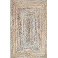 thumbnail image 2 of nuLOOM Hand Braided Eliz Jute Rug Blue 4' x 6', 2 of 2