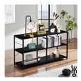 thumbnail image 4 of Mueble Para TV Credenza Con 6 Estantes Abiertos 140X77X34 negro, 4 of 7