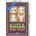 thumbnail image 3 of Pokemon: Groovy Vibes - Gotta Catch 'Em All! Wall Poster, 14.725" x 22.375" Framed, 3 of 5