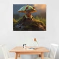 thumbnail image 2 of Nawypu Frogs And Mushrooms Canvas Posters And Prints Wall Art Paintings Suitable for Living Room Wall Decor Canvas Painting Wall Art Poster for Bedroom Living Room Decor, 2 of 4