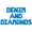 Blue, variant on Letter Balloons - DENIM AND DIAMONDS 16" Inch Alphabet Letters Foil Mylar Balloon Bachelorette Party Banner (Gold)