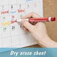 thumbnail image 2 of Comix Dry Erase Markers Fine Tip,Low Odor Non-toxic,36 Bulk/Box 4 Assorted Colors, 2 of 7