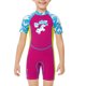 thumbnail image 1 of Advancent Traje de neopreno para niños de 2,5 MM, traje de buceo a prueba de frío de manga corta para mantener el calor, traje de baño con Deportes acuáticos rojo púrpura S, 1 of 6