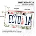thumbnail image 5 of Coolnut Roses and Butterflies 2 Holes Car License Plate Frames 2PCS, Car License Plate Holder with Screw Caps Cover Set Automotive Exterior Parts Decoration for US Vehicles, 5 of 7