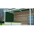 thumbnail image 3 of Shatex 90% Sun Shade Fabric for Pergola Cover Porch Vertical Screen 6' x 15', Dark Green, 3 of 5