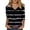 Black#9527, variant on CONZONE Women's T-Shirts 3/4 Sleeve T Shirts for Women Casual V Neck Graphic Lightweight Tees Soft Cozy Athletic Tops