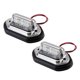 thumbnail image 3 of 2 luces LED universales para matrícula de coche, luces de señalización lateral, luces traseras para matrícula de coche, 3 of 7