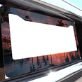 thumbnail image 6 of 1 Pcs Sunset pool License Plate Frame, License Plate Cover for Car Decorative Parts, Aluminum License Plate Bracket Holder Rust-Proof Weather-Proof for US Standard Car, 6 of 9