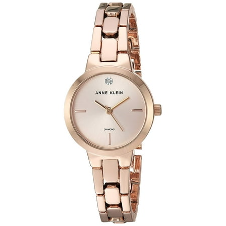- Anne Klein Rose Gold-Tone Alloy Ladies Watch AK-3234RGRG