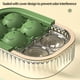 thumbnail image 5 of Molde Redondo Grande para Bolas de Hielo Zdf240508003 | Bandeja de Silicona para Cubitos de Hielo de Grado Alimenticio | Fácil de Desmoldar con Sello Hermético | Máquina de Hielo Doméstica para Bebid, 5 of 6