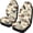 Rose and Raven Design, variant on POLERO Front Seat Cover Automotive, Stretch Vehicle Seat Covers SUV Breathable, Cowhide Pattern
