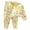 Yellow, variant on Ulanda Toddler Baby Boy Fall Winter Clothes Parrem Long Sleeve Sweatshirt Pullover Tops Pants Outfit Set (Yellow, 7-8 Years)