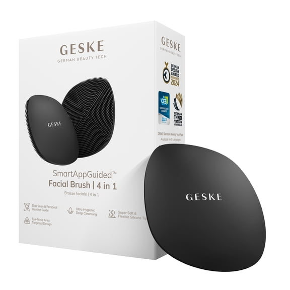 Geske Facial Brush 4-in-1 - Gray