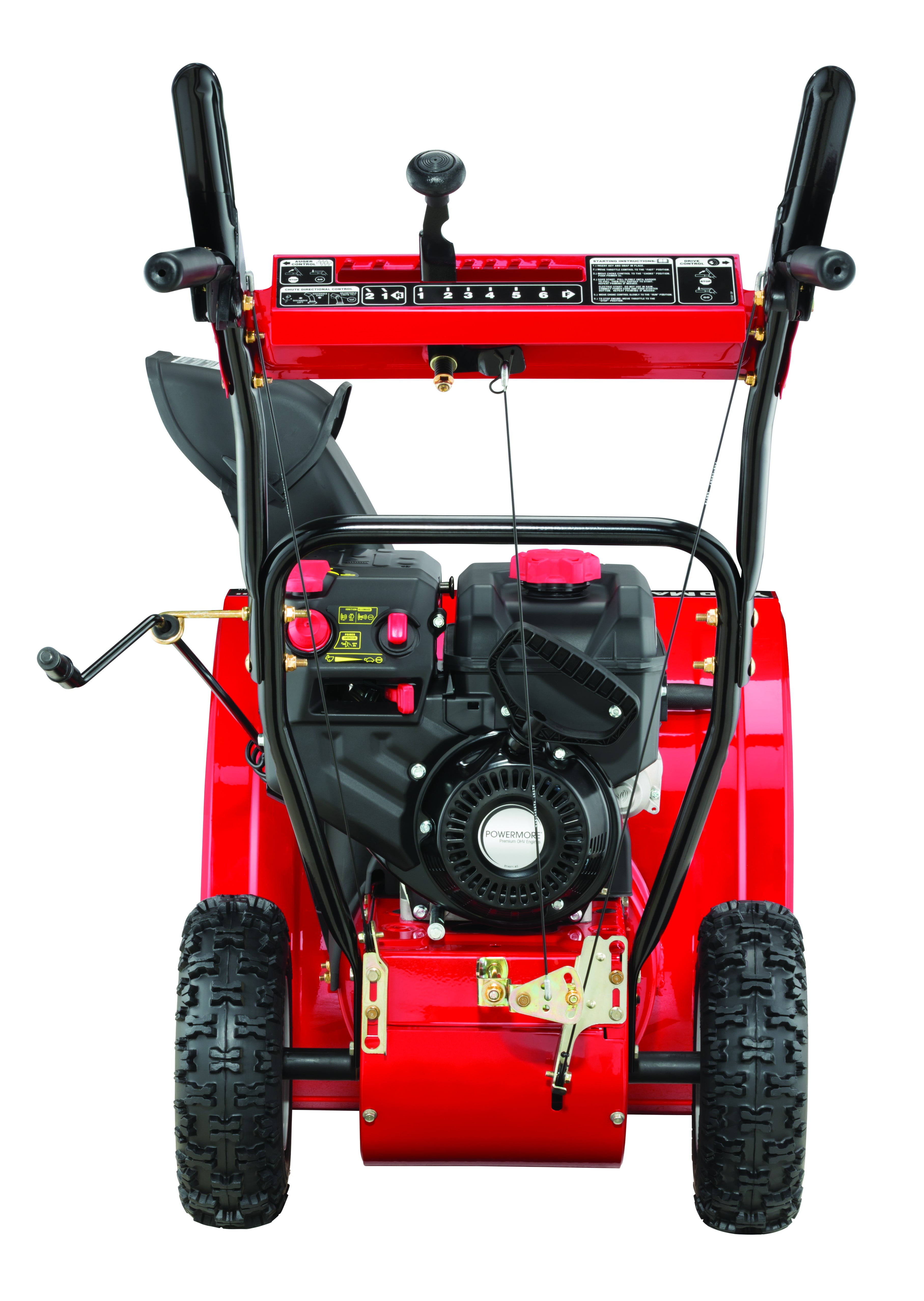 Yard Machines 24 Two Stage Snow Blower with Electric Start Walmart