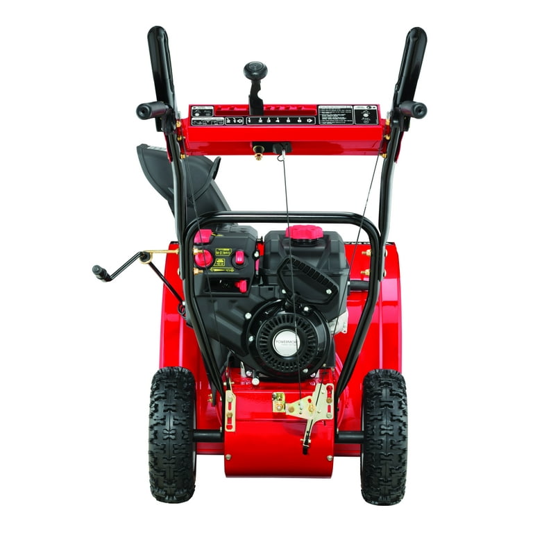 Yard Machines 24 Two Stage Snow Blower with Electric Start Walmart