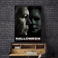 thumbnail image 3 of Carteles e impresiones de películas de terror americanas, regalos de personajes de Halloween, pintura en lienzo, imágenes de pared, decoración del hogar, 3 of 4