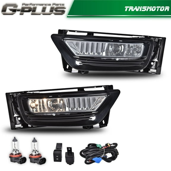 Anti-collision fog driving light smoked lens fits 2013 - 2015 for Honda Accord Sedan -
