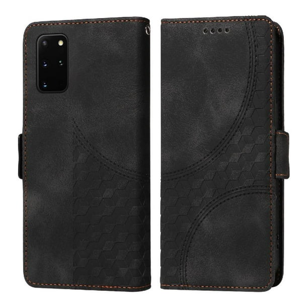 Funda GANGXUN para Samsung Galaxy S20 Plus con diseño acolchado elegante, cuero PU, protección total y ajuste preciso